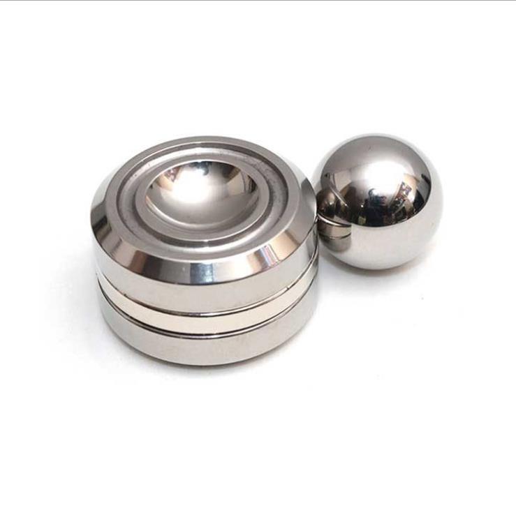 Magnetic Satellite Fingertip Yo-Yo Decompression Top | Metal Fidget