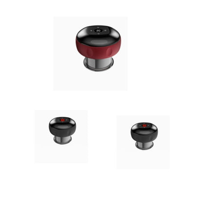 Electric Vacuum Cupping & Gua Sha Massager — Smart Breathing Therapy Device with Heat & Red Light