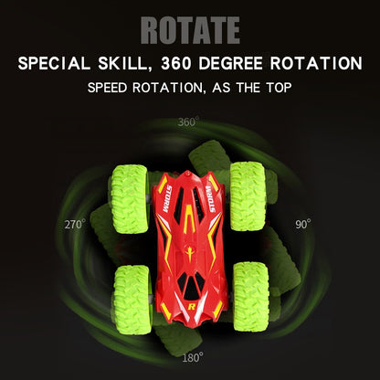 Double-Sided 3D Flip RC Stunt Car – 360° Off-Road Remote Control