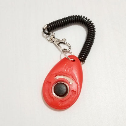 Dog Training Clicker with Wrist Strap | Pet Training Tool