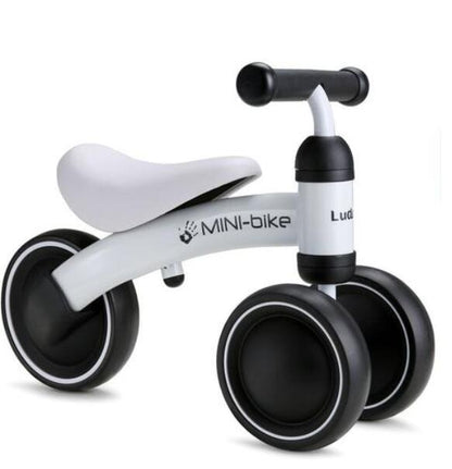 Children's Balance Twist Car – Baby Walker Scooter S-Frame Leather Seat