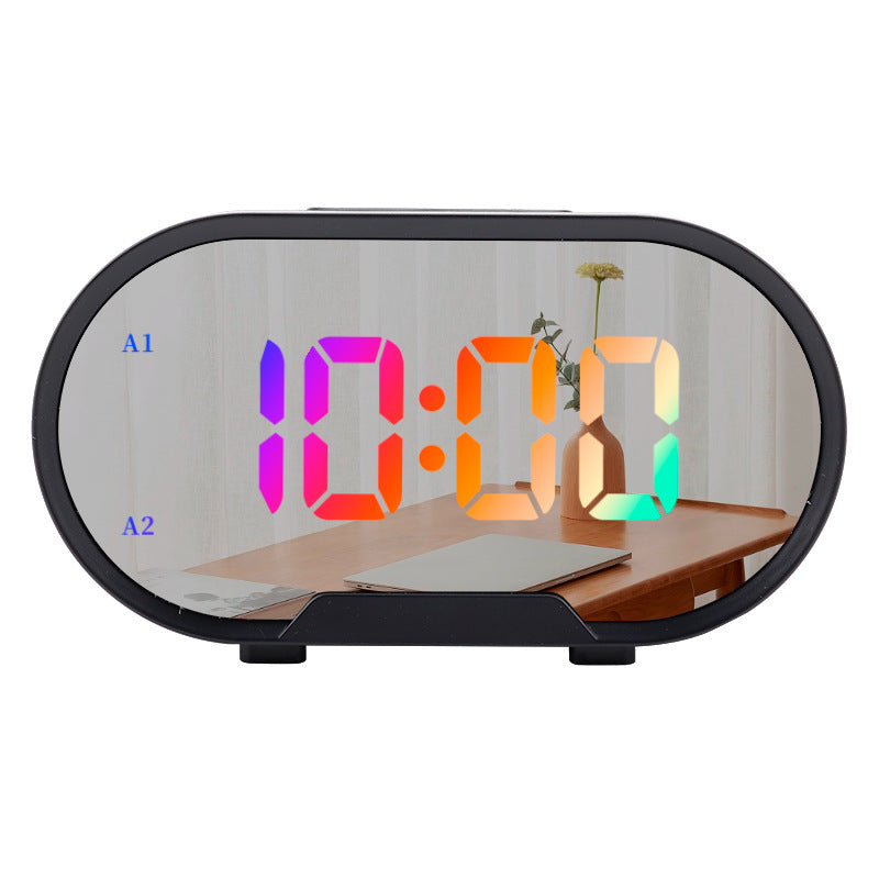 Large Screen Colour Display Desktop Alarm Clock