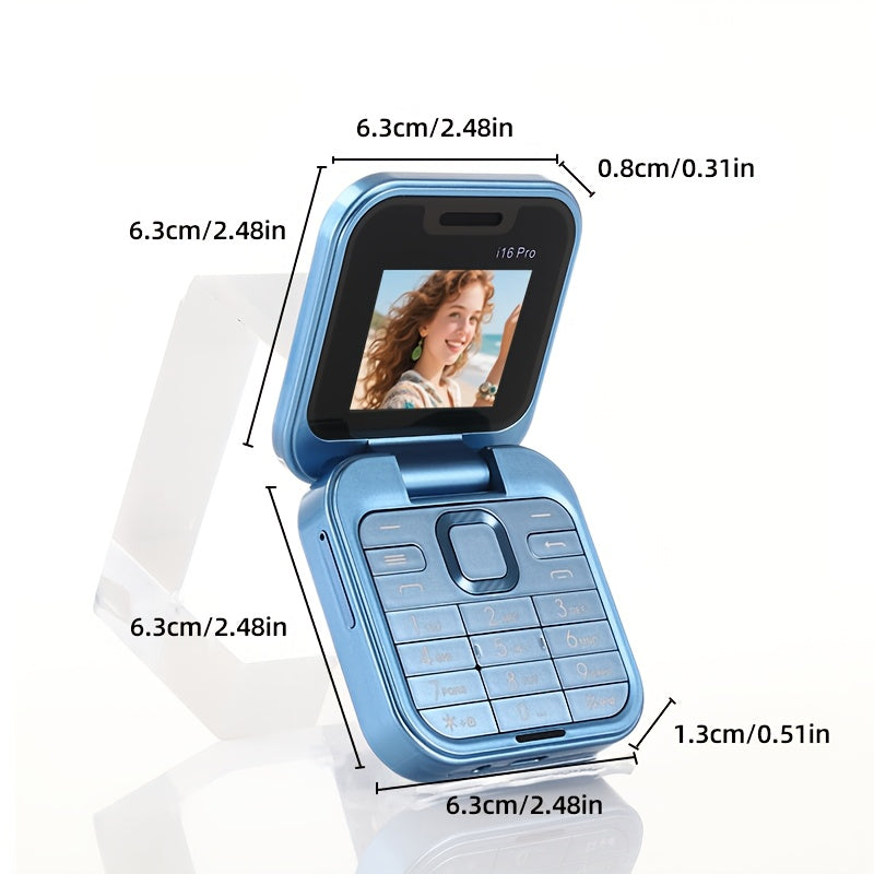 2G Foldable Feature Phone | Dual SIM Travel & Backup Handset