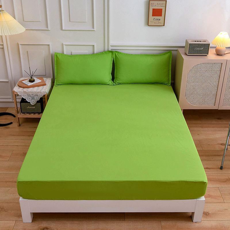 Polyester Fitted Sheet & Pillowcase | 15 Colours