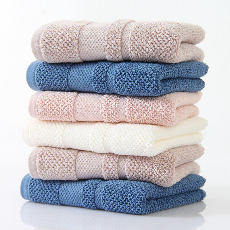 Soft Cotton Hand Towel | Absorbent Plain Weave | 35×75cm