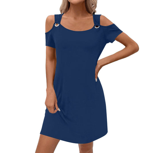 Women's Solid Colour Elegant Midi Skirt