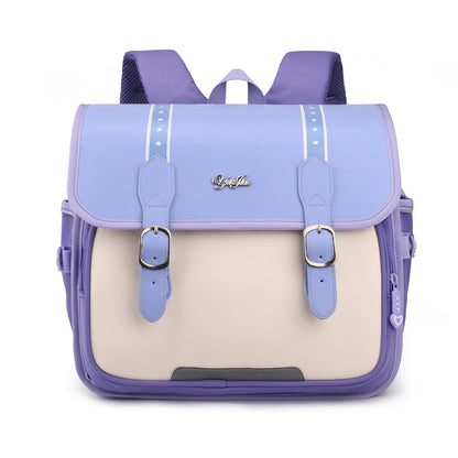 Kids' Ultra-Light Nylon School Backpack – Breathable & Burden-Reducing
