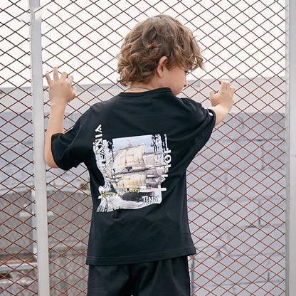 Children's Sports Print T-Shirt | Ages 6-12