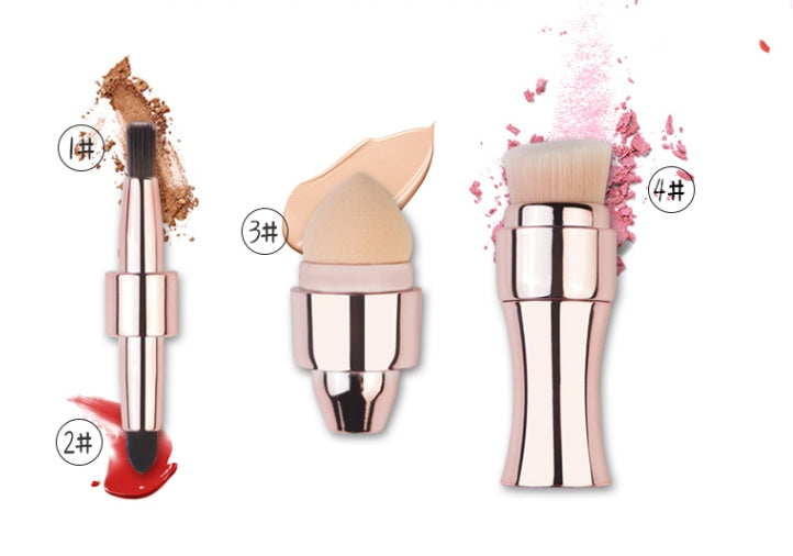 4-in-1 Multifunctional Makeup Brush