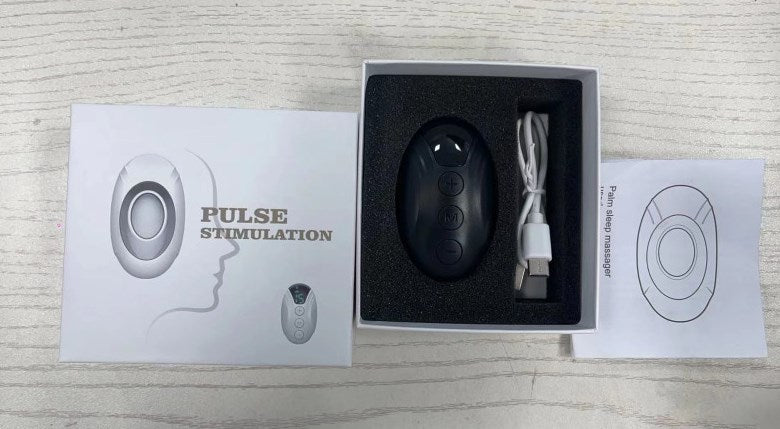 EMS Micro-current Sleep Aid Device - Drug-Free Relaxation & Insomnia Relief Therapy Tool