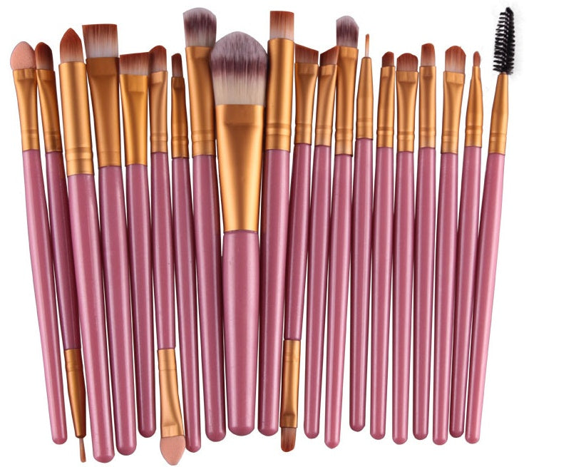 Dual-Tone Makeup Brush – Loose Powder, Blush & Eyeshadow