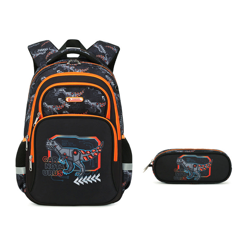 Kids' Animal School Backpack Set – Lightweight & Spine-Protection