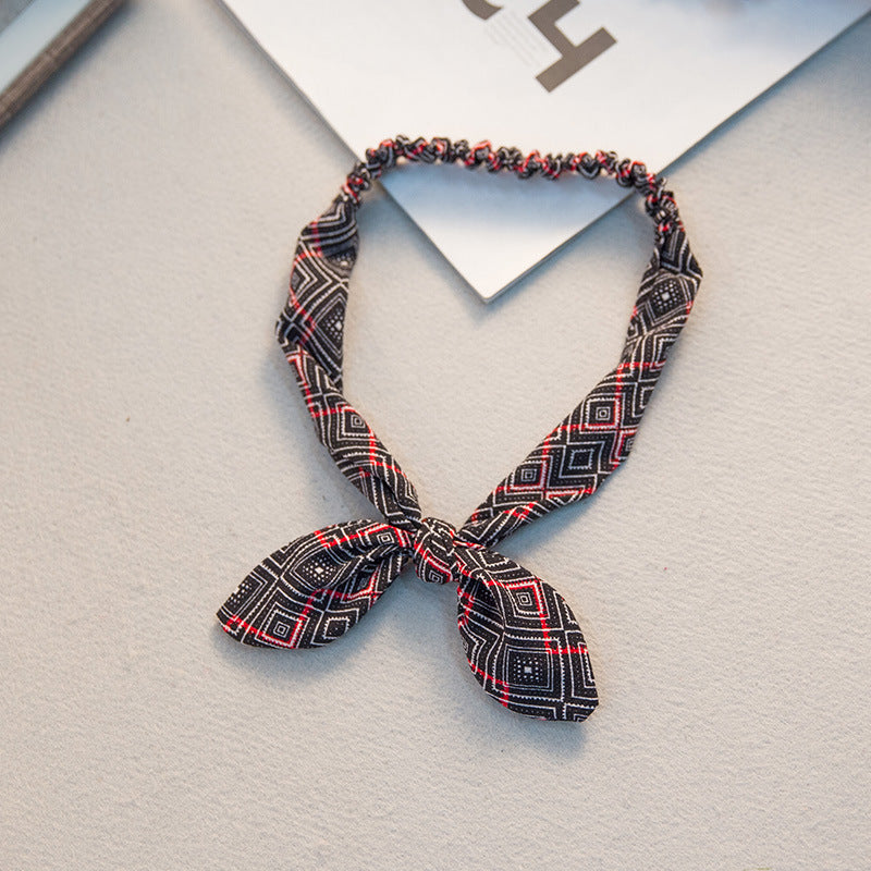 Bow & Bunny Ears Fabric Headband – 59 Styles