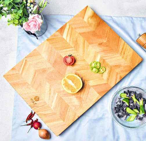 Solid Wood Chopping Board – Large European Style Kitchen Cutting Board