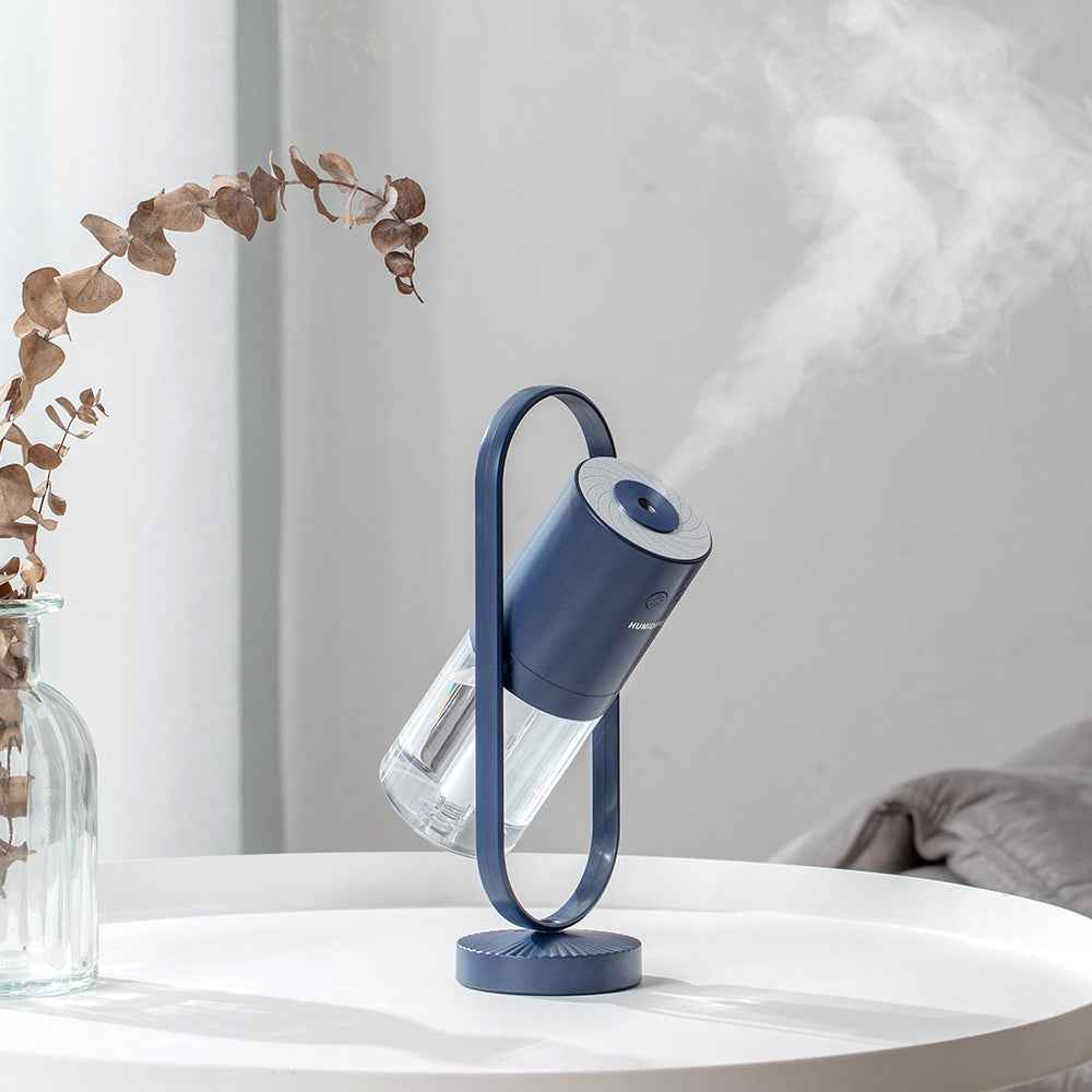 USB Air Humidifier with Projection Night Light – Portable Ultrasonic Mist Maker