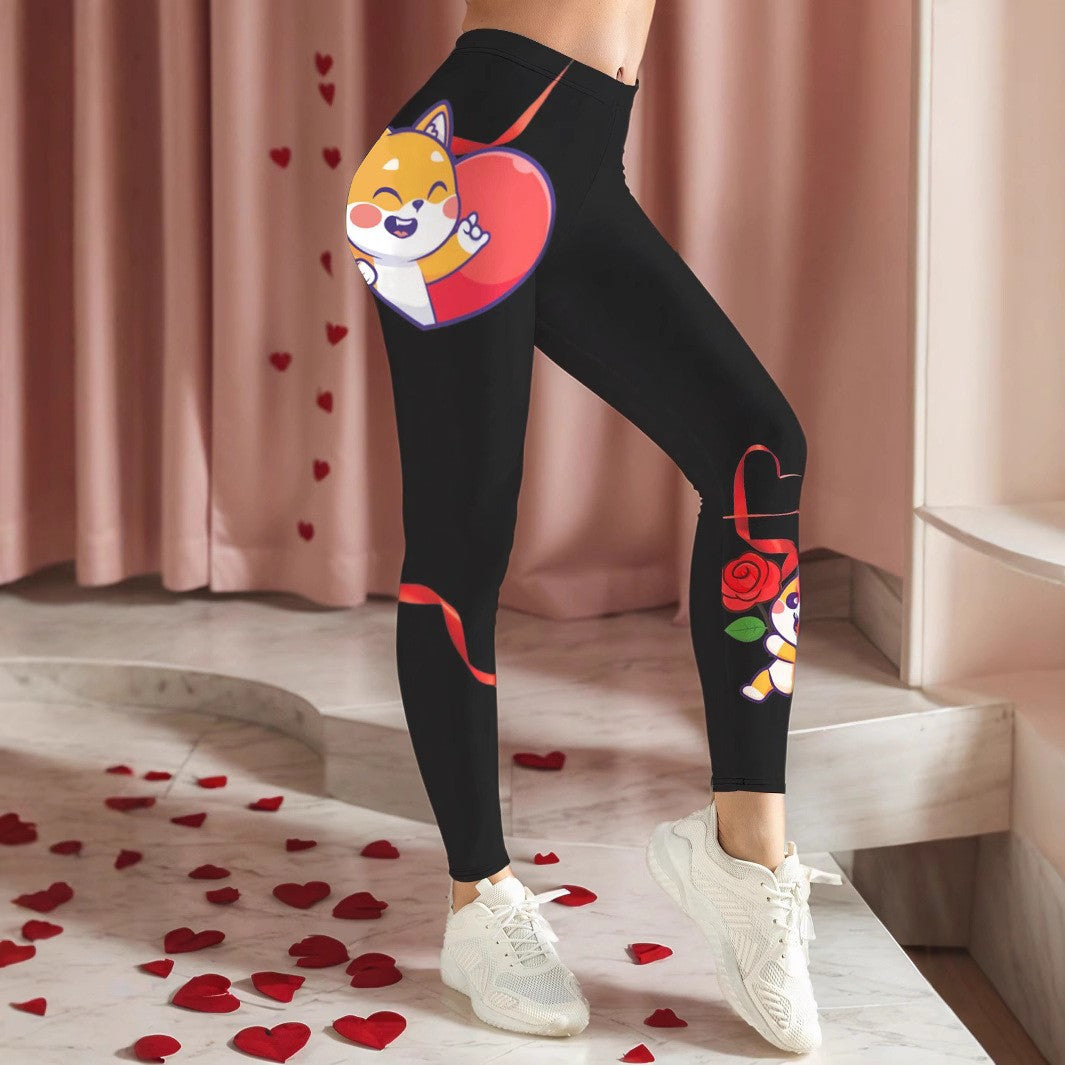 Women's Printed Cropped Leggings | High Stretch | 8 Prints | S-XL