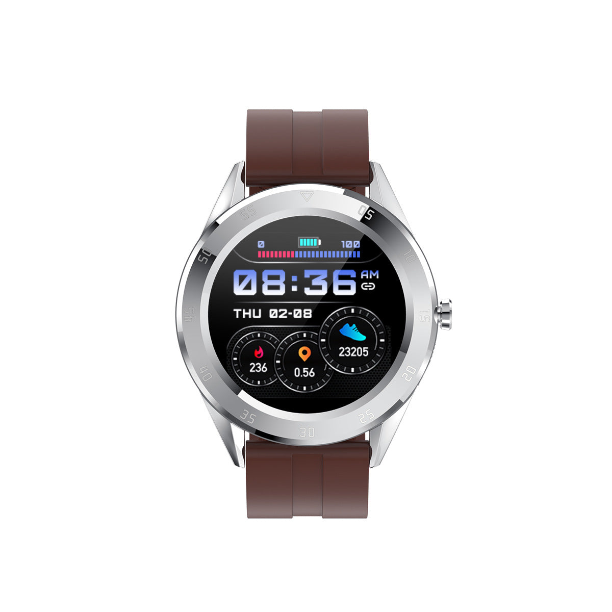 Smart Reminder Fitness Watch – Heart Rate, Sleep & Step Tracking
