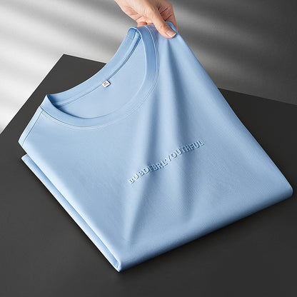 Men's Modal Ice Silk T-Shirt | Soft Lightweight Short Sleeve