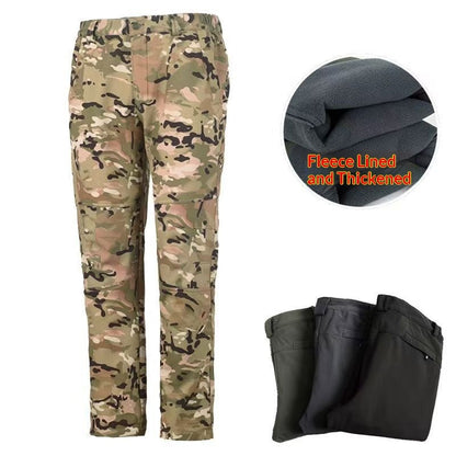 Men's Softshell Tactical Hiking Trousers | Waterproof | S-3XL