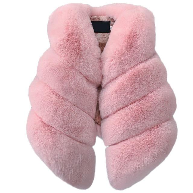 Girls Sleeveless Vest Coat | Polyester Gilet | 80-120cm