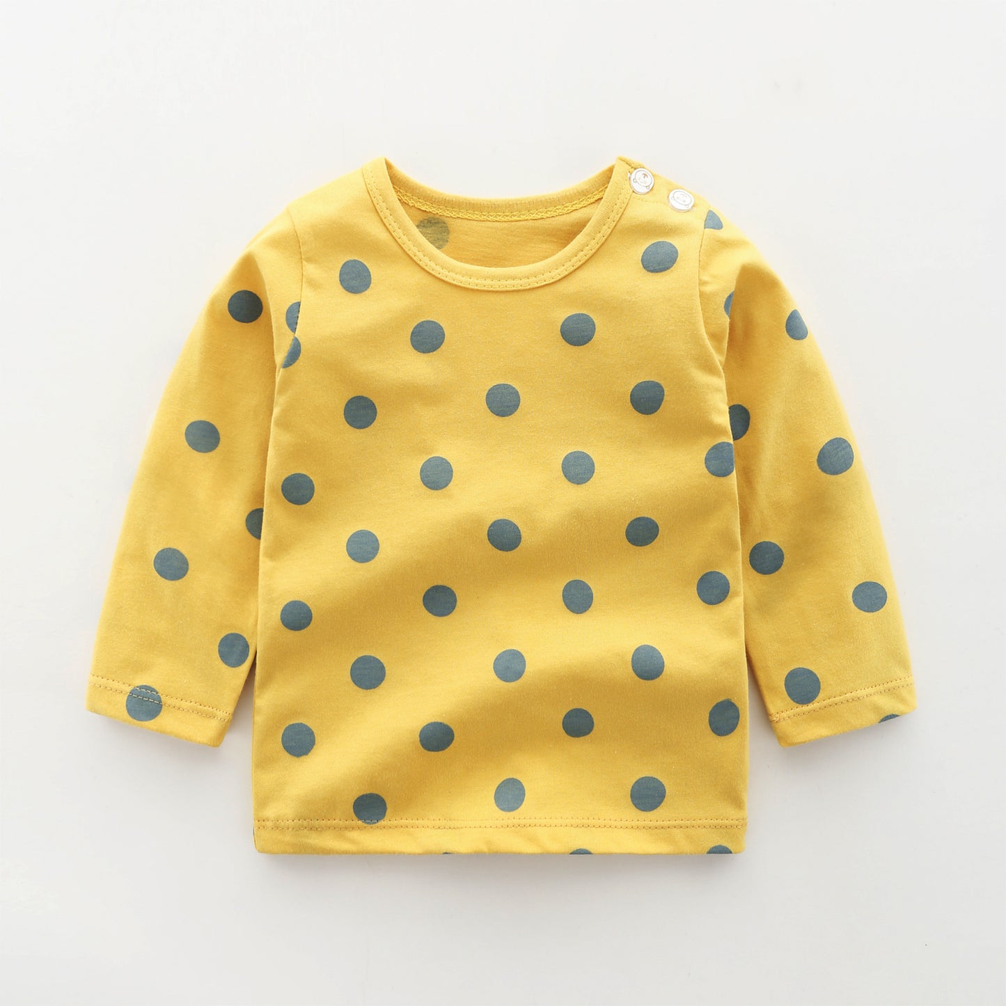 Girls Cotton Long Sleeve Cartoon Print T-Shirt – 7 Designs
