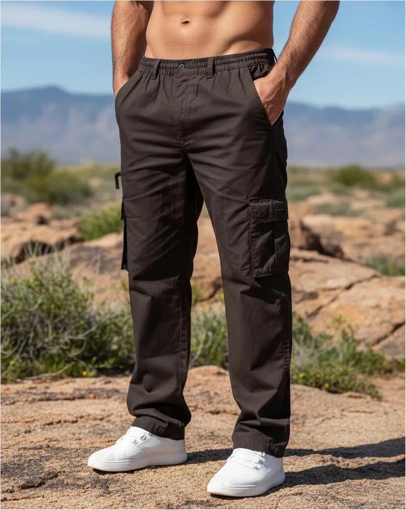 Men's Multi-Pocket Cargo Trousers | 8 Colours S-5XL