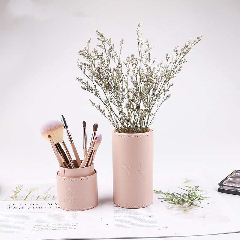 Retractable Travel Makeup Brush – Soft Fibre, Aluminium Handle