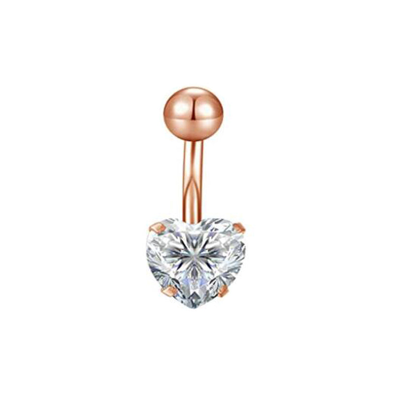 Stainless Steel Navel Stud – Belly Button Piercing Jewellery, 30 Styles