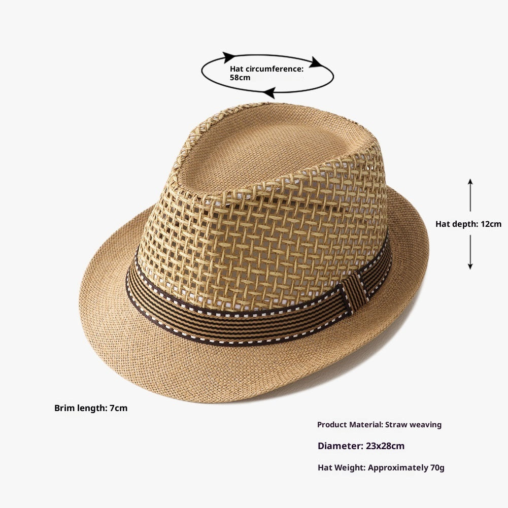 Women's Straw Flat-Top Sun Hat | Resort Panama Style – 18 Variants