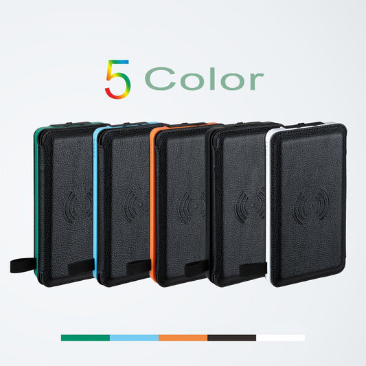 Solar Power Bank Wireless Charging & LED Torch – Waterproof Outdoor 2, 3 or 4 Solar Panels