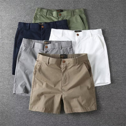 Men's Slim Fit Cotton Cargo Shorts