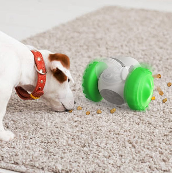 Interactive Slow Feeder Tumbler Toy for Cats & Dogs | IQ Treat Dispenser