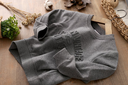 Kids Cotton Batwing Sleeve Pullover Sweater | Casual Jumper