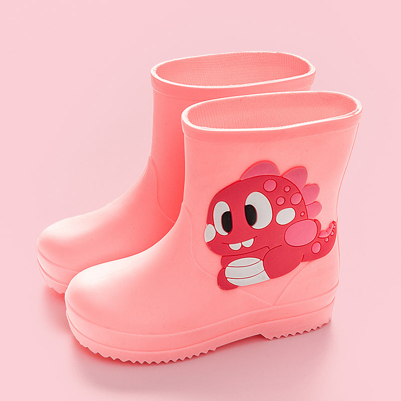 Children's Dinosaur Rain Boots | Waterproof PVC | Unisex | Inner 14-22cm