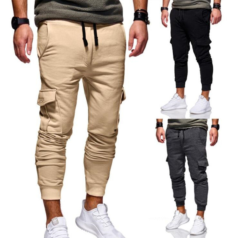 Men's Stretch Jogger Sweatpants – Lycra Tracksuit Bottoms, 5 Colours