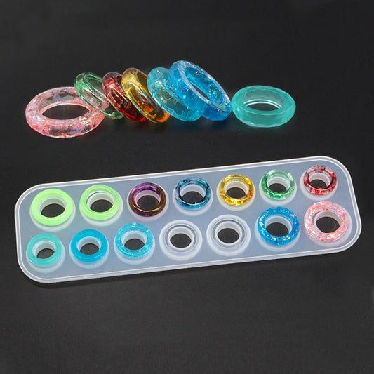 Curved Diamond Ring Display Mould – Full Page Jewellery Storage Tray