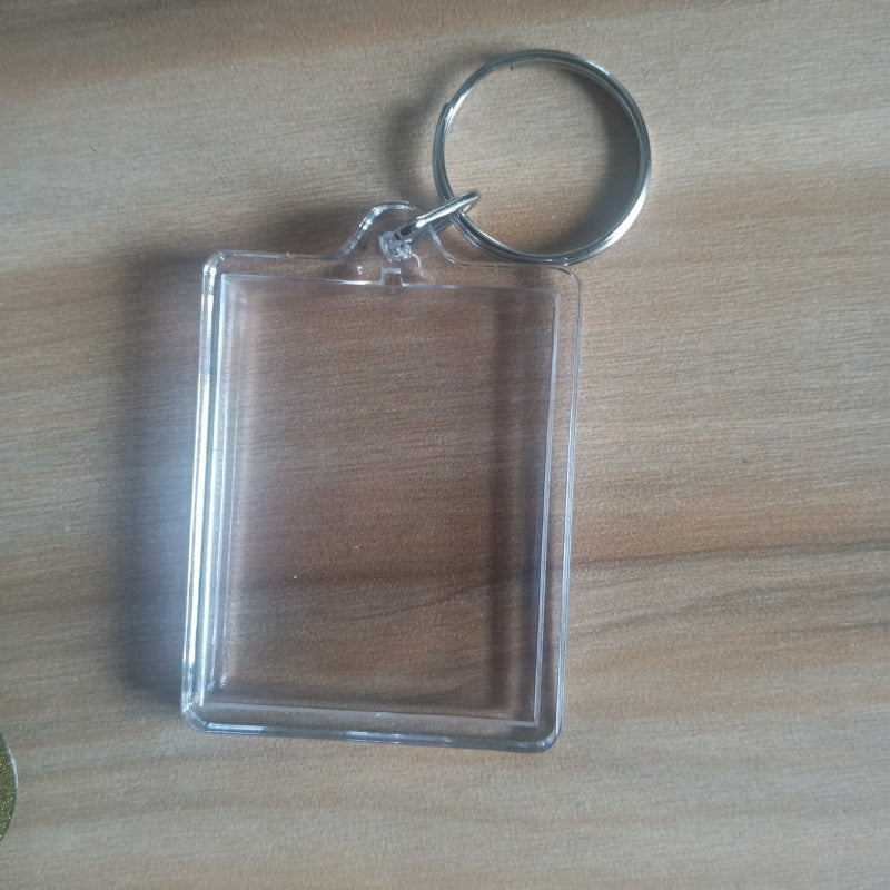 Clear Acrylic Keychain Blank | 16 Shapes | DIY Craft