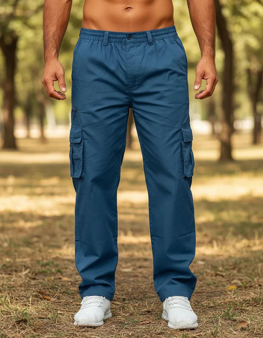 Men's Multi-Pocket Cargo Trousers | 8 Colours S-5XL