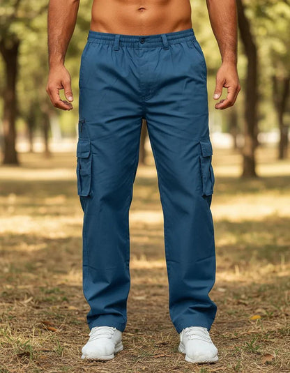 Men's Multi-Pocket Cargo Trousers | 8 Colours S-5XL