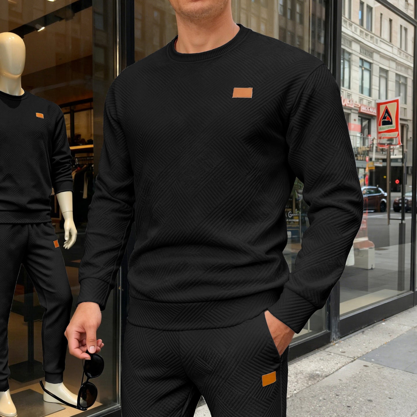 Men's Relaxed Crew Neck Sweatshirt | 8 Colours