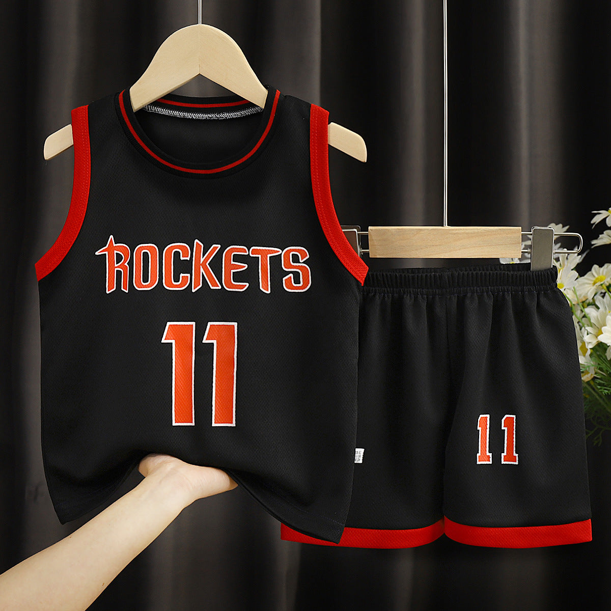 Boys Sports Basketball Suit Set | Short Sleeve & Trousers | Heights 90-160cm