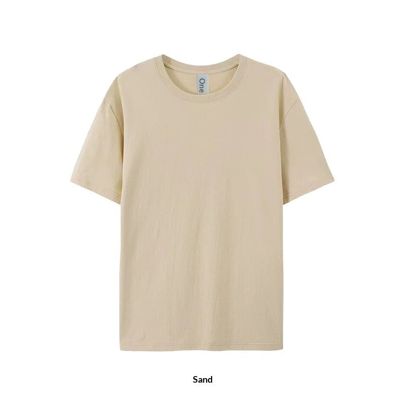 Unisex Drop Shoulder Cotton T-Shirt | XS–6XL