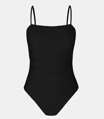 Women's Printed One-Piece Swimsuit | Floral Nylon Swimwear