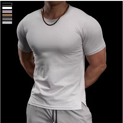 Men's High-Stretch Mesh Sports T-Shirt | Graphic Print | XXS–6XL