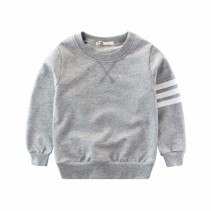 Boys' Cotton Long Sleeve Pullover Top