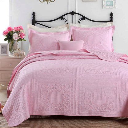 Solid Colour Quilt Cover Set | 3 Piece | 6 Colours