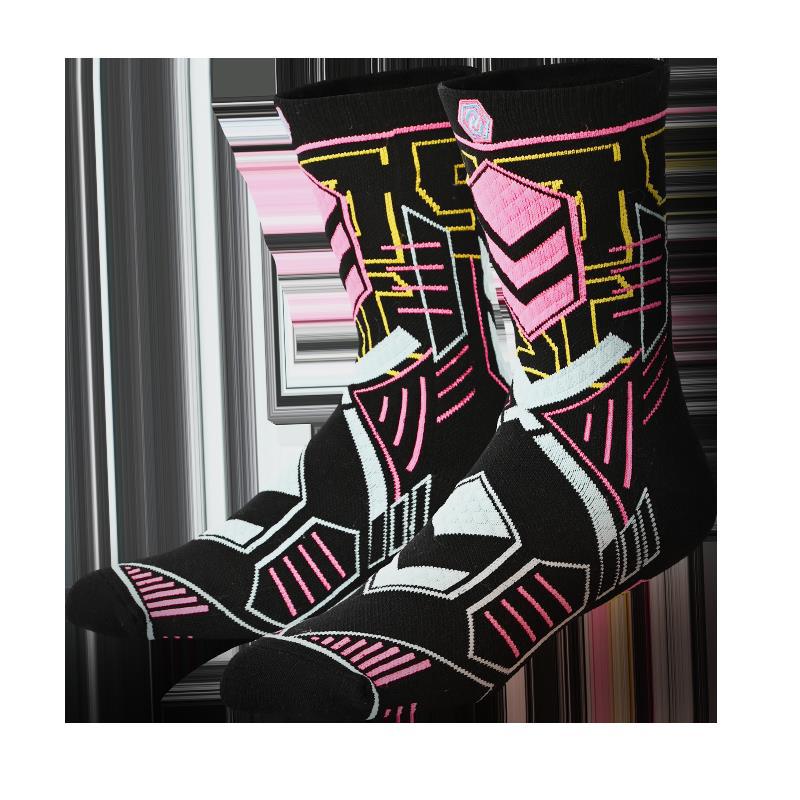 Men's High-Top Graphic Sports Socks – Streetwear Prints