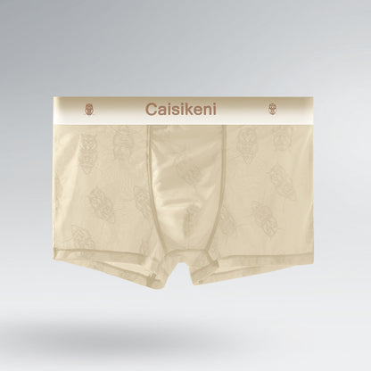 Men's Ice Silk Mesh Boxer Briefs – Quick-Dry Gradient Underwear