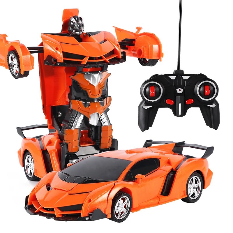 One-Click Deformation RC Car – Transform & Drive with Lights