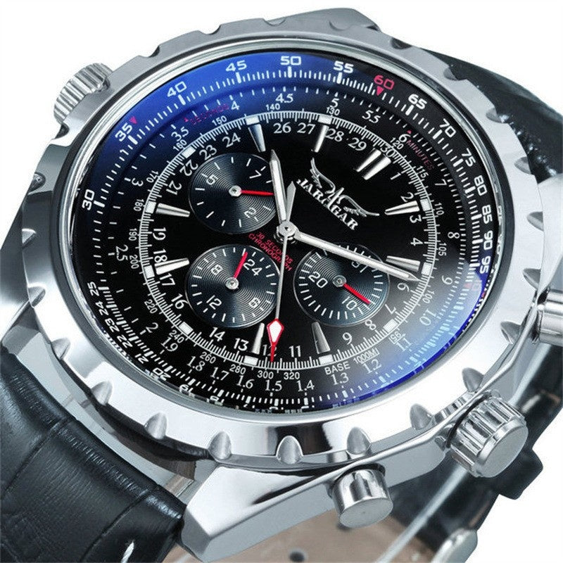 Men's Skeleton Mechanical Watch | Large Dial | 4 Styles